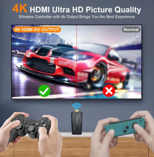 NowandThen Retro Video Game Console HDMI